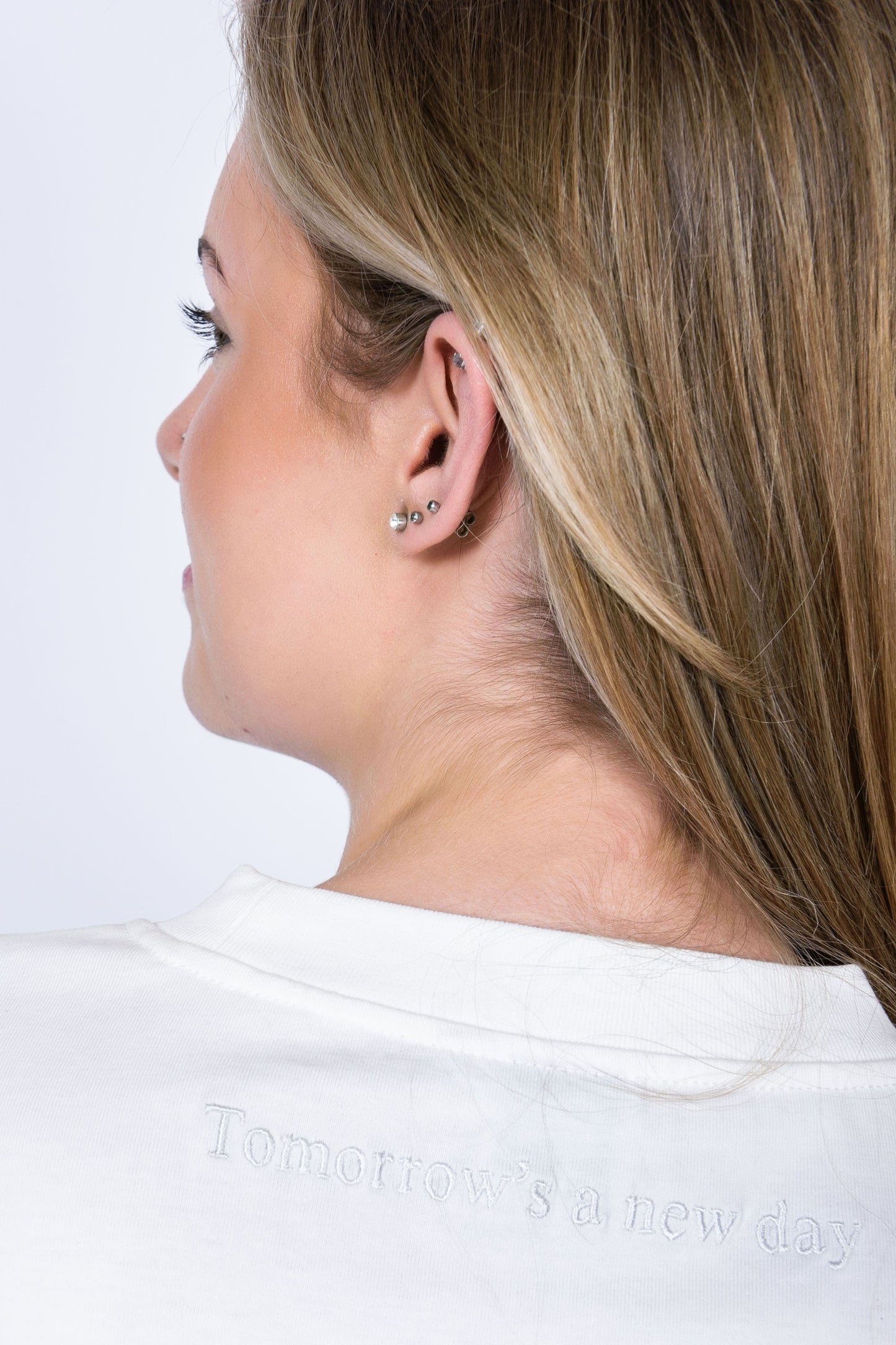 SALE - Sage green Surviving off white t-shirt