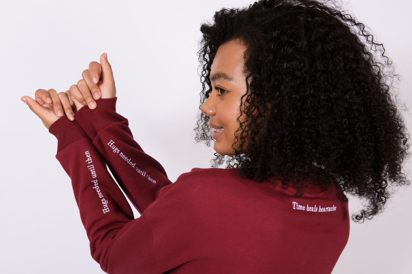 40% OFF - 'Time heals heartache' sweatshirt